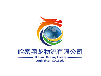 黄安悦的哈密翔龙物流有限公司logo设计