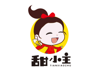 孙金泽的甜小主logo设计