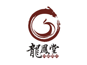 李正东的龙凤堂保健养生商标设计logo设计