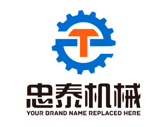 忠泰机械(图形设计)LOGO设计 - LOGO123