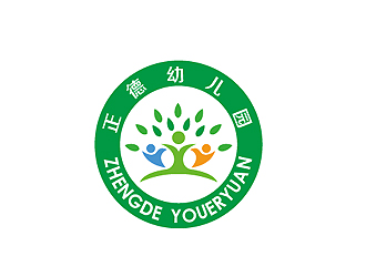 秦晓东的正德幼儿园logo设计