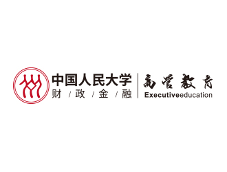 黄安悦的中国人民大学财政金融高管教育logo设计