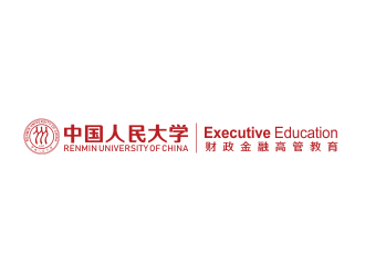 何嘉健的中国人民大学财政金融高管教育logo设计