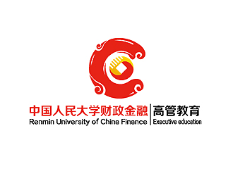 秦晓东的中国人民大学财政金融高管教育logo设计