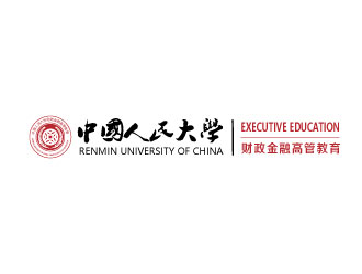 连杰的中国人民大学财政金融高管教育logo设计