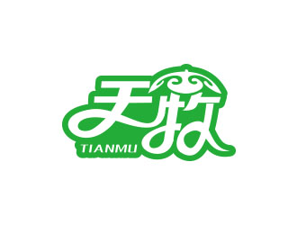 朱红娟的天牧logo设计