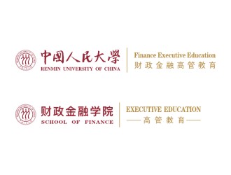 中国人民大学财政金融高管教育logo设计