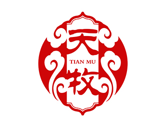 潘乐的天牧logo设计