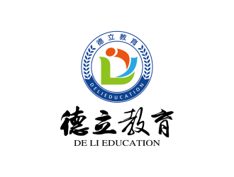 安冬的德立教育logo设计