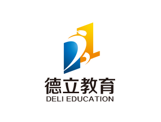 黄安悦的德立教育logo设计