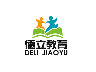 秦晓东的德立教育logo设计