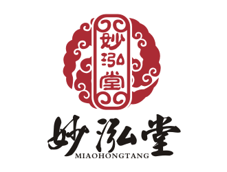 李杰的妙泓堂中医诊所logo设计