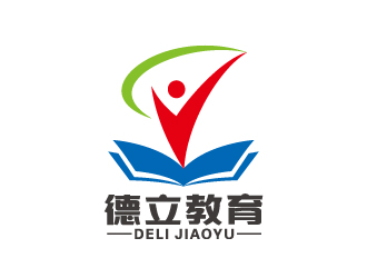 叶美宝的德立教育logo设计