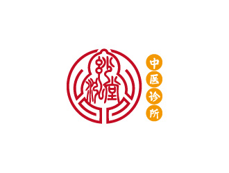 周金进的妙泓堂中医诊所logo设计