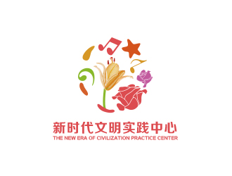 黄安悦的新时代文明实践中心机关logo标志logo设计
