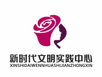 钟华的新时代文明实践中心机关logo标志logo设计