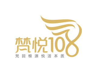 赵鹏的梵悦108佛教logo设计logo设计