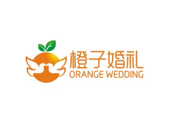 曾翼的橙子婚礼logo设计