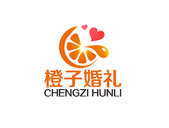 秦晓东的橙子婚礼logo设计