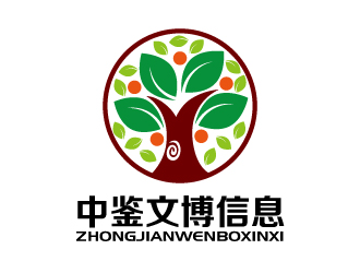 张俊的北京中鉴文博信息技术研究院logo设计