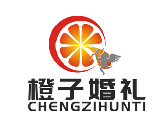 李正东的橙子婚礼logo设计
