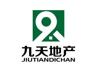 张俊的九天地产logo设计