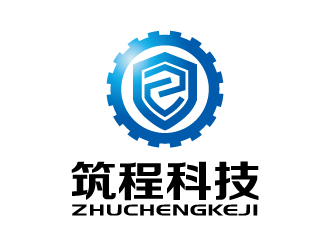 张俊的北京筑程科技发展有限公司logo设计