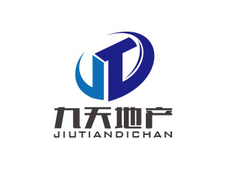 朱红娟的九天地产logo设计