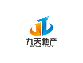 王涛的九天地产logo设计