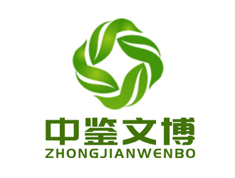 李正东的北京中鉴文博信息技术研究院logo设计