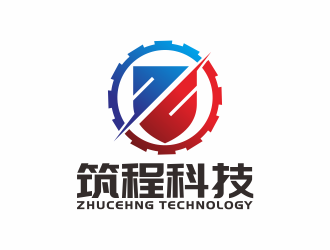 何嘉健的北京筑程科技发展有限公司logo设计