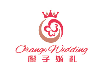 橙子婚礼logo设计