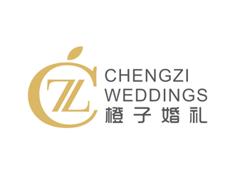 赵鹏的橙子婚礼logo设计