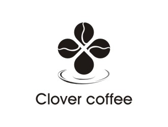 陈国伟的clover coffeelogo设计