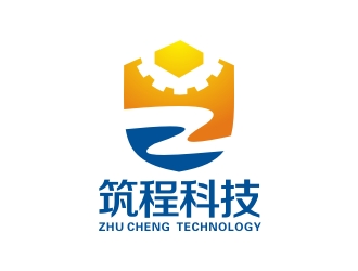 李泉辉的北京筑程科技发展有限公司logo设计