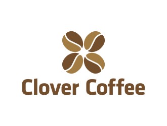 曾翼的clover coffeelogo设计