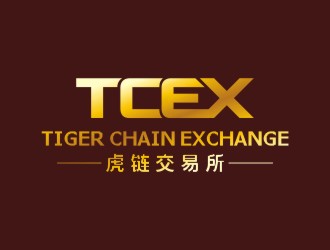 曾翼的虎链交易所（Tiger chain exchange）logo设计