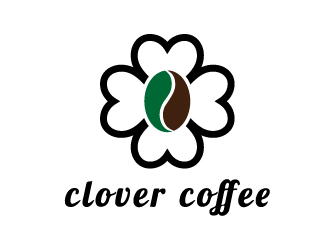 张俊的clover coffeelogo设计