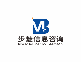 汤儒娟的上海步魅信息咨询中心logo设计