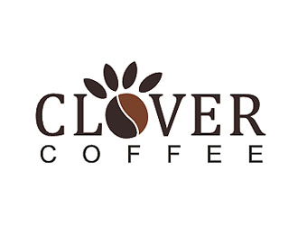 盛铭的clover coffeelogo设计