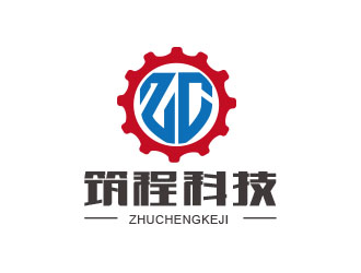 朱红娟的北京筑程科技发展有限公司logo设计