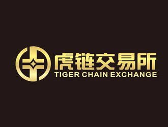 赵鹏的虎链交易所（Tiger chain exchange）logo设计