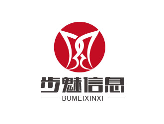 朱红娟的上海步魅信息咨询中心logo设计