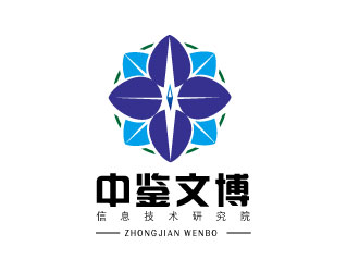 连杰的北京中鉴文博信息技术研究院logo设计