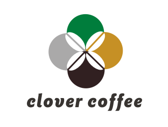 李杰的clover coffeelogo设计