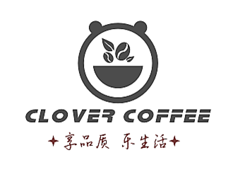 安齐明的clover coffeelogo设计