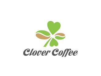 周金进的clover coffeelogo设计
