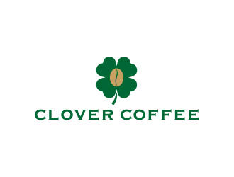孙金泽的clover coffeelogo设计