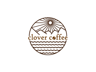 刘双的clover coffeelogo设计