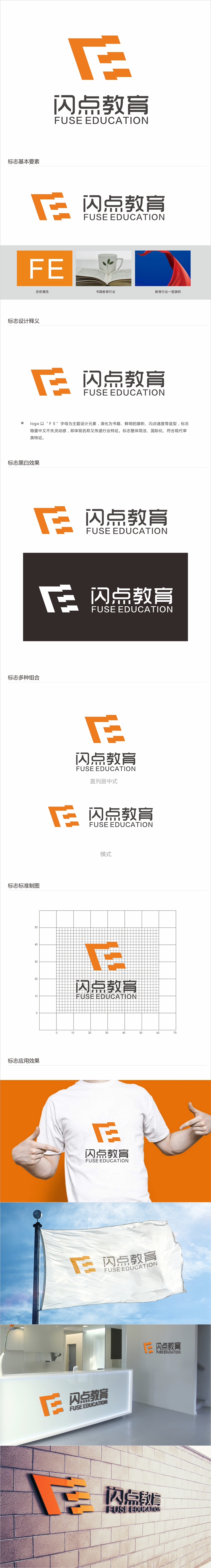 唐国强的闪点（北京）教育咨询有限公司 FUSE Educationlogo设计